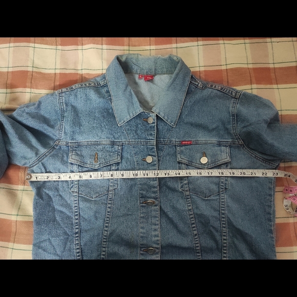 Washed Oversized Denim Jacket - Picture 12 of 13